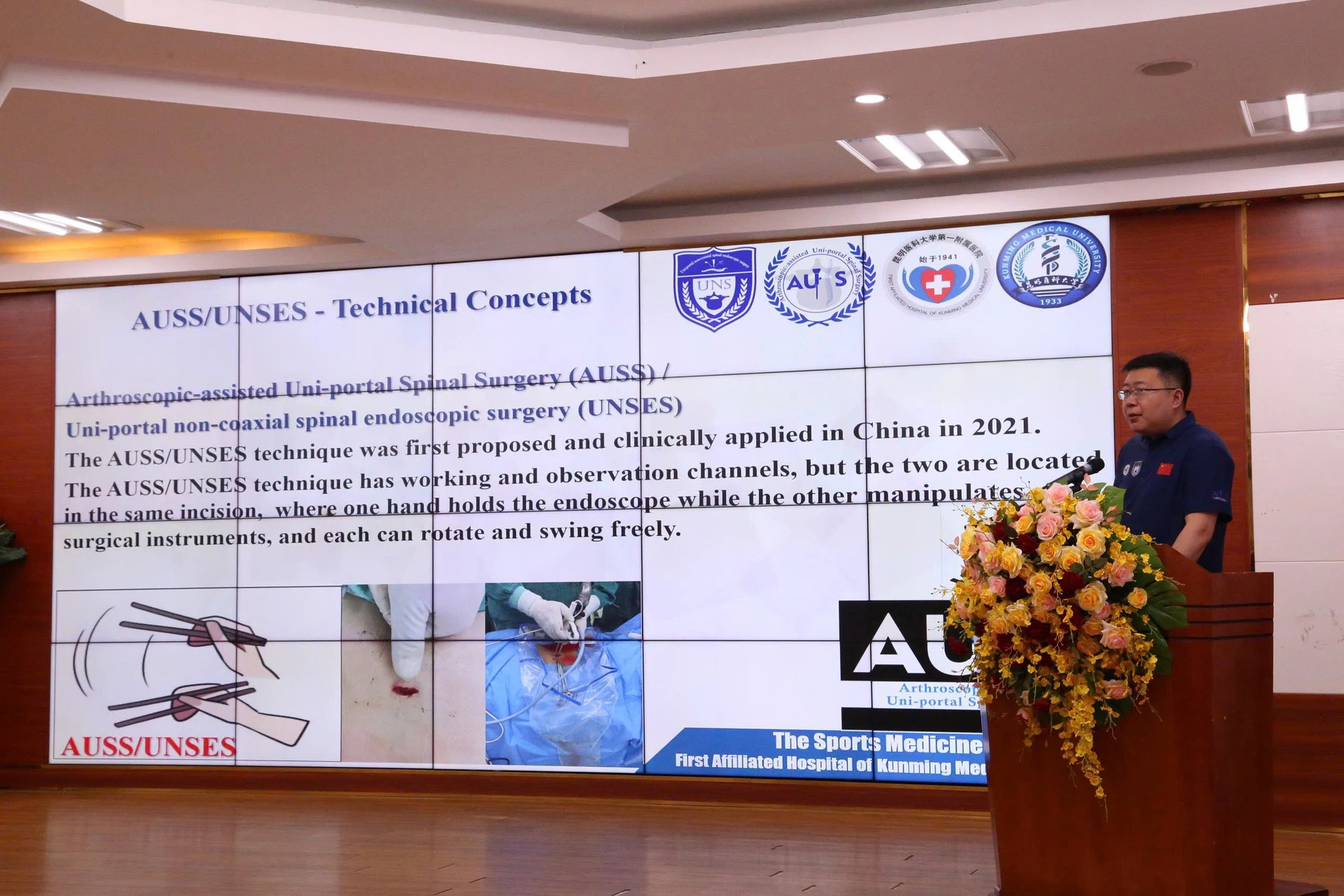 Assoc. Prof. Dr. Song En sharing expertise at the Workshop